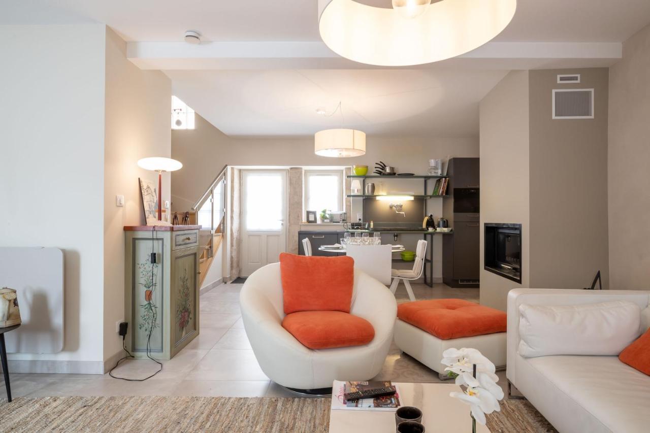 Les Demeures Du Tonnelier, Maison Cote Jardin Saint-Romain  Eksteriør bilde